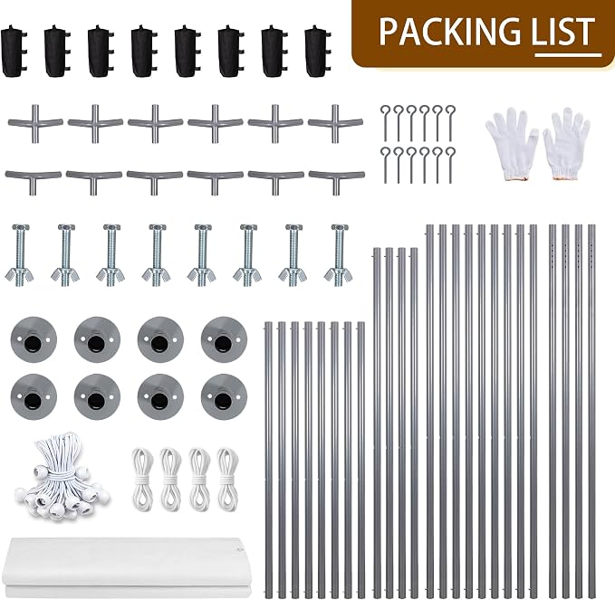Walsunny Carport, 12x20ft Heavy Duty Carport Canopy - Image 5