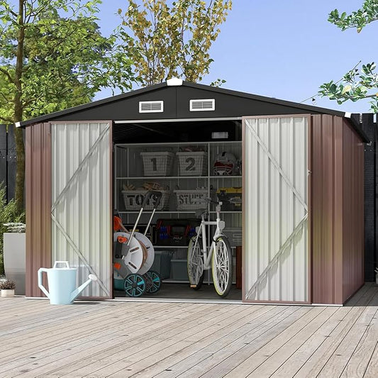 Aoxun 10x8 FT Outdoor Storage Shed by Aoxun
