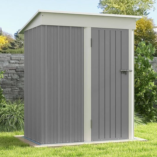 Patiowell 5x3 FT Outdoor Storage Shed, Garden Tool Shed by Patiowell
