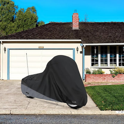 XYZCTEM Motorcycle Cover for Touring Models Harley Davidson Road King Road - Image 7