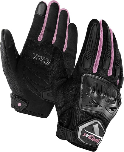BORLENI Motorcycle Riding Gloves Touch Screen Full Finger Glove Motocross Road by BORLENI