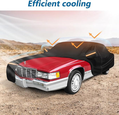 Car Cover for Cadillac Deville 1985-1993 Sedan 4 Door Waterproof All Weather - Image 4