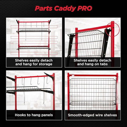 Champ® Parts Caddy Pro™ Auto Body Parts Rack Option 1 - Image 5