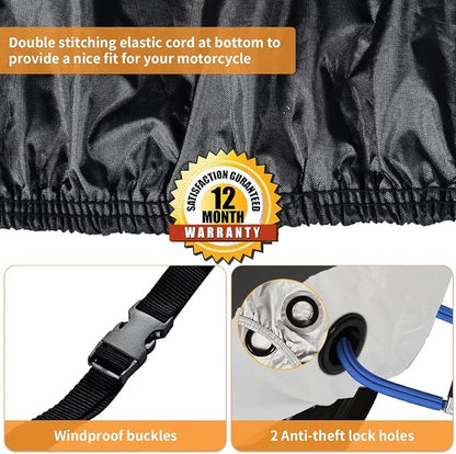 Motorcycle Cover Waterproof Outdoor, Coverado All Weather Protection Motorbike - Image 6