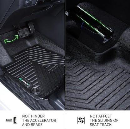 ANBINGO® Floor Mats for 2024 2025 Mazda CX-90 & CX90 PHEV 8 Passenger | 2nd Row - Image 4
