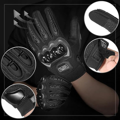 COFIT Motorcycle Gloves for Men and Women, Full Finger Touchscreen Motorbike - Image 2