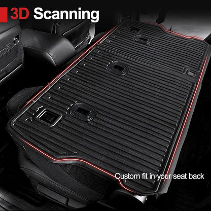 2nd Row Backrest Mat for 2024 2025 Hyundai Santa FE, All Weather TPE Seat Back - Image 3