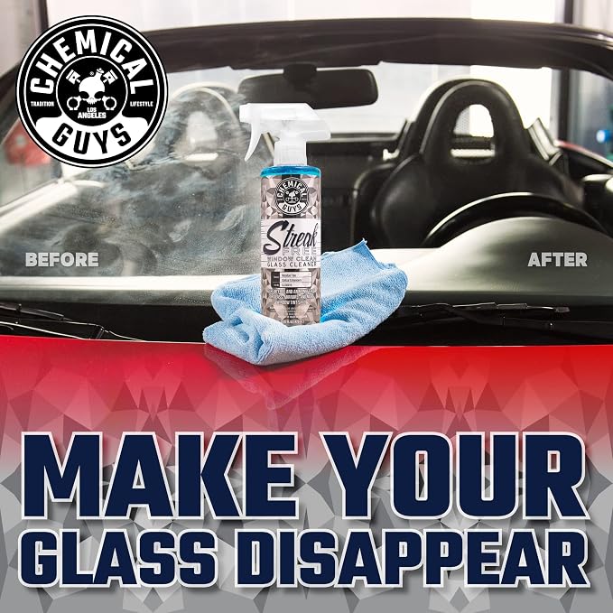 Chemical Guys CLD300 Streak Free Glass & Window Cleaner, Ammonia Free & Safe on - Image 7