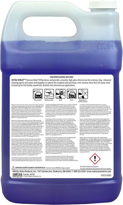 Malco Ultra Violet Premium Wash'n Wax – Best 2-In-1 Car Wash and Wax/Cleans and - Image 2