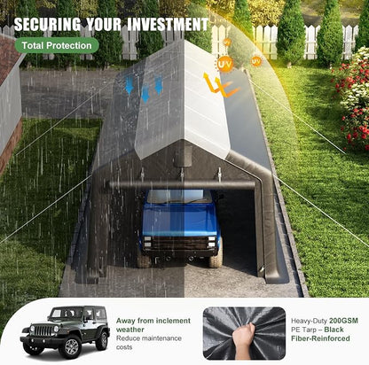 Carport Canopy 12x20FT Heavy Duty - Image 5