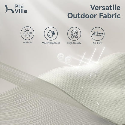 PHI VILLA 15ft Large Patio Umbrellas - Image 6