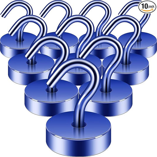 Neosmuk Magnetic Hooks, Cruise Ship Essentials, 40lb+ Heavy Duty Magnetic Hooks by Neosmuk