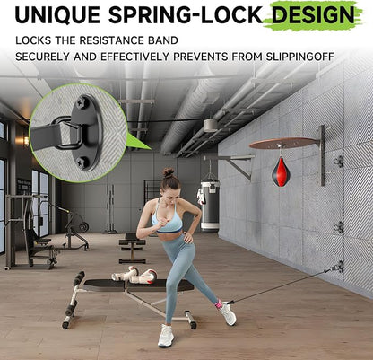 Resistance Band Wall Anchors System, Wall Mount Workout Anchors - Image 3