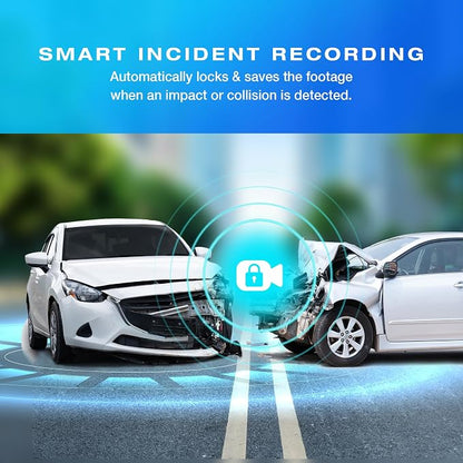Type S T200 AI Driver Assistance Dash Cam Powered by ADAS, Collision Alerts - Image 6