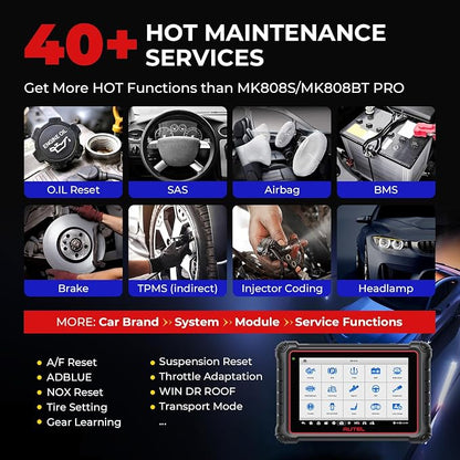 Autel MaxiPRO MP900-BT KIT Scanner: 40+ Service, 3K Bidirectional Tests - Image 5