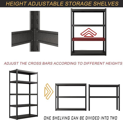 5 Tier Garage Shelves - Image 6