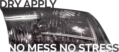 VViViD Smoke Black Adhesive Headlight Wrap Tinting Vinyl - Image 5