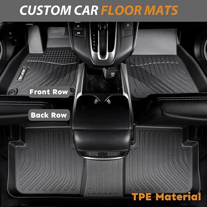 AIPOIL® Floor Mats for 2019-2023 Ford Range SuperCrewCab All Weather Protection - Image 2