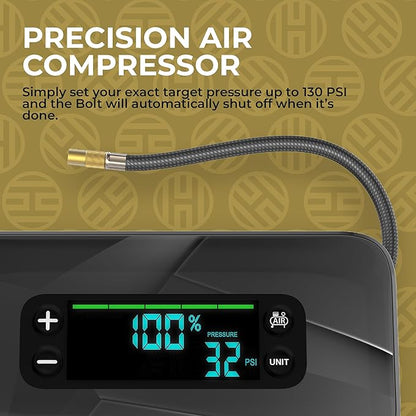 HALO Bolt Ultimate 3 Portable Car Battery Jump Starter | 130 PSI Air Compressor - Image 3