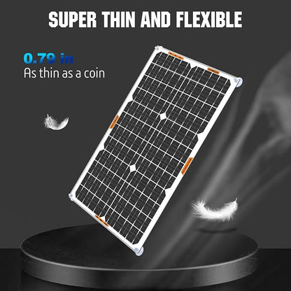 OYMSAE 30W 12V Solar Battery Charger Waterproof Solars Battery Maintainer - Image 3
