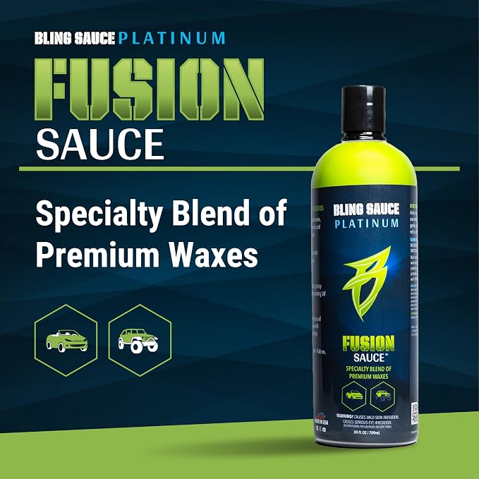 Platinum Fusion Sauce, Graphene & Ceramic Car Wax Blend - Image 2
