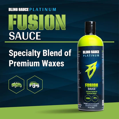 Platinum Fusion Sauce, Graphene & Ceramic Car Wax Blend - Image 2