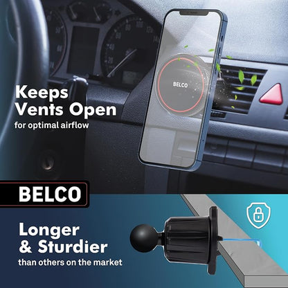 Belco Magnetic Phone Holder for Car – Adhesive Car Phone Mount - Image 5