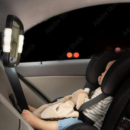 Onco LED Baby Car Mirror with Light - Image 9