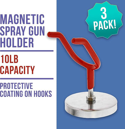 TCP Global Brand Magnetic Paint Spray Gun Holder Stand - Image 2