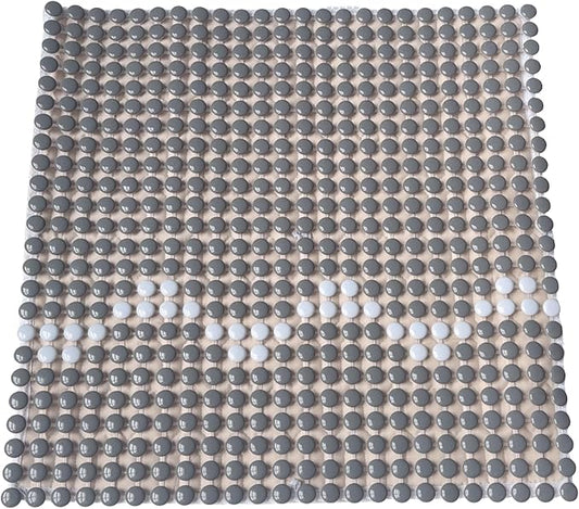HOMREST Cooling Car Seat Cushion Back Pain Relief Ceramic Beaded Seat Cover by HOMREST