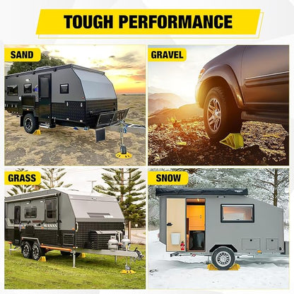 Nilight Trailer Wheel Chocks and Wheel Dock Kit - Image 7
