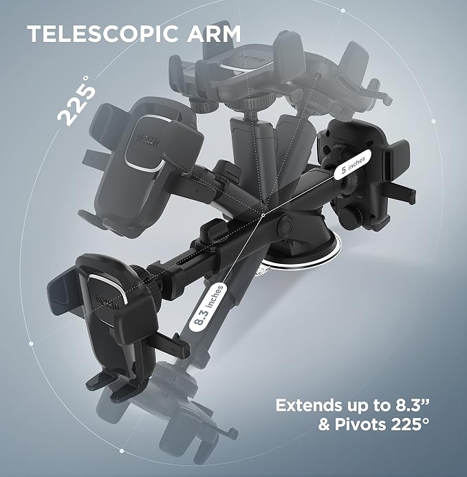 Kenu Airframe+ Car Phone Holder Mount and iOttie Easy One Touch 4 Car Mount - Image 7