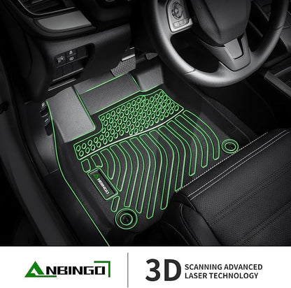 ANBINGO®Floor Mats Fit for Chevy Colorado 2023-2025/GMC Canyon All Weather Mats - Image 2