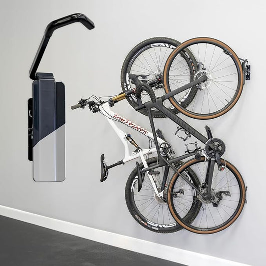 StoreYourBoard Bike Swivel Rack – Wall Mounted Garage Bike Storage, Vertical by StoreYourBoard