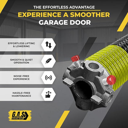 Garage Door Torsion Spring 207x1.75x25 Includes 1” Steel Bearing, Non-Slip - Image 5