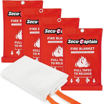 SecuCaptain Emergency Fire Blanket by SecuCaptain