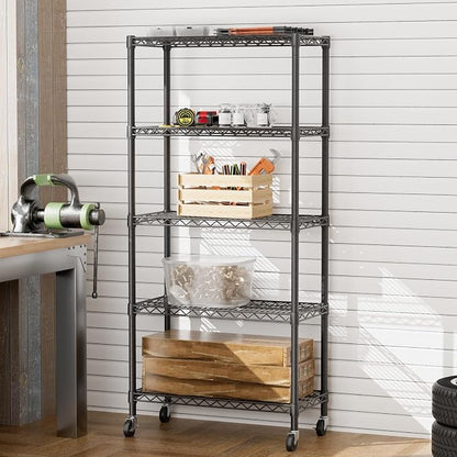 SINGAYE Garage Heavy Duty Shelving Unit Kitchen Pantry Close Home Organizers - Image 8