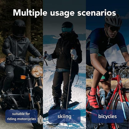 Motorcycle Helmet Bluetooth Headset, Sking Earphone, CVC Noise Cancellation - Image 8