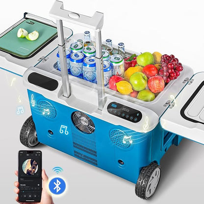 AAOBOSI Car Fridge, 42Quart Portable 12 Volt Car Refrigerator Cooler - Image 7