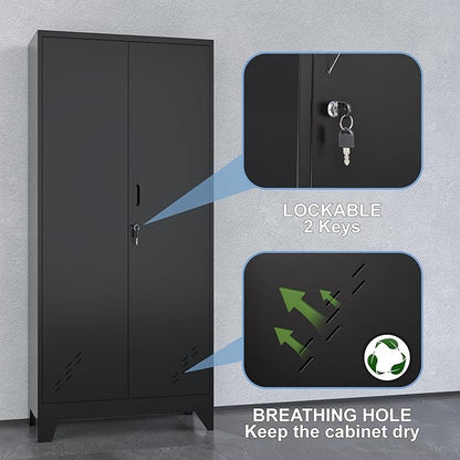 Metal Garage Storage Cabinet for Home, Storage - Image 4