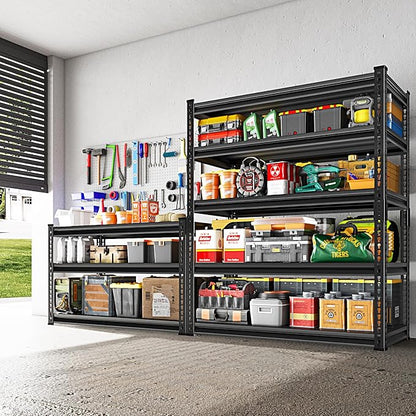 48" W Garage Shelving Heavy Duty，2500LBS Loads Adjustable Garage Storage Shelves - Image 2