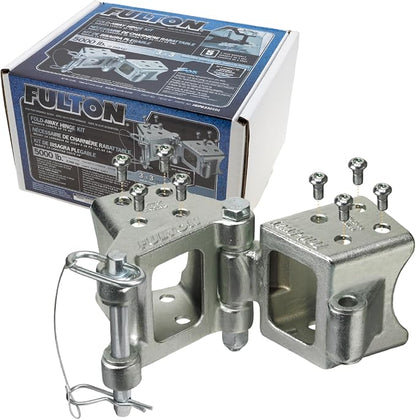 Fulton HDPB330101 Fold-Away Hinge Kit, Bolt On, 000 lbs. Capacity, 3 Inch x 3 by Fulton