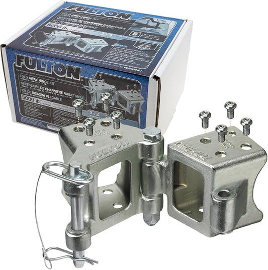 Fulton HDPB330101 Fold-Away Hinge Kit, Bolt On, 000 lbs. Capacity, 3 Inch x 3 by Fulton