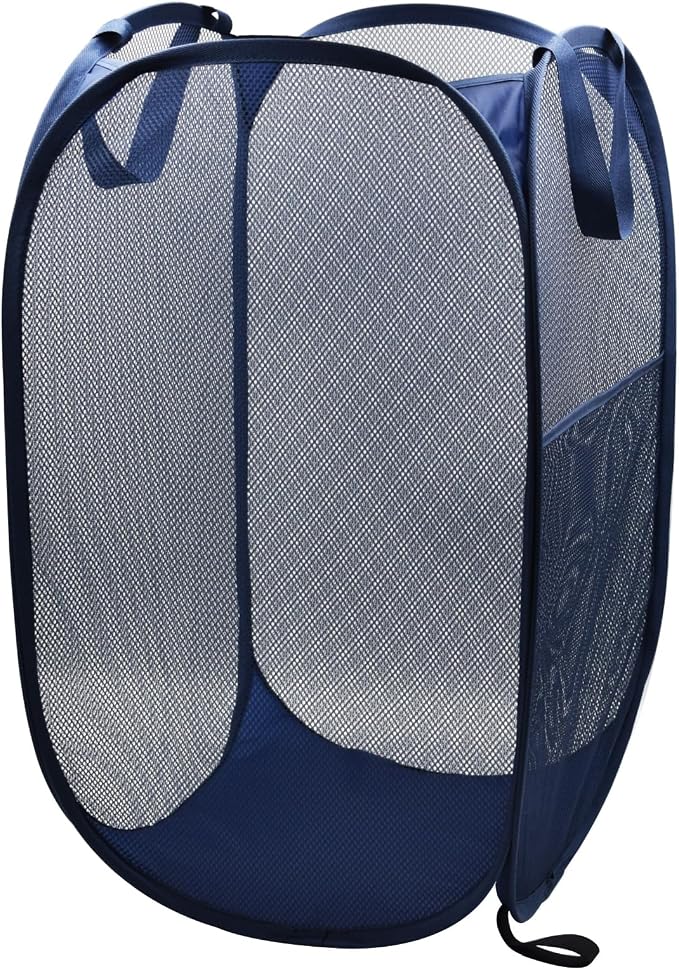 HONOMA Sturdy Mesh Laundry Hamper Basket Bag, Pop up Basket by HONOMA