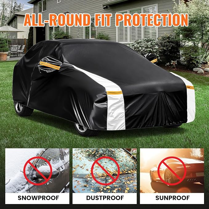 Subaru Outback Car Cover 100% Waterproof All Weather, Gift - Image 6