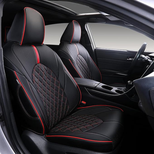 Custom Fit Camry Seat Covers for Toyota Camry LE, SE Nightshade 2018-2024 Full by Ourplot