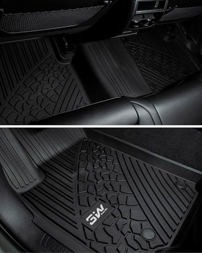 3W Floor Mats Fit for 2022-2025 Jeep Grand Cherokee TPE All Weather Custom Fit - Image 8