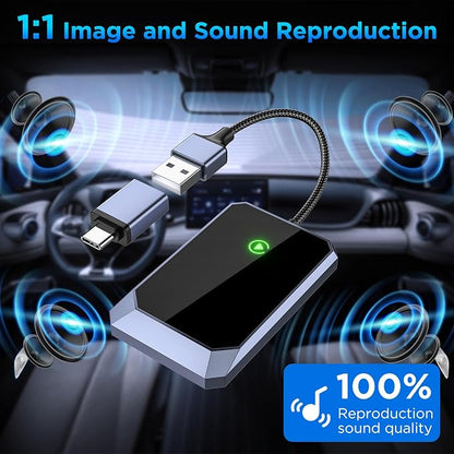Wireless Carplay Adapter, Converts Wired to Wireless carplay Adapter - Image 6