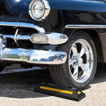 IRONMAX 2 Pack Parking Block, 21.5" Long Rubber Curb - Image 9