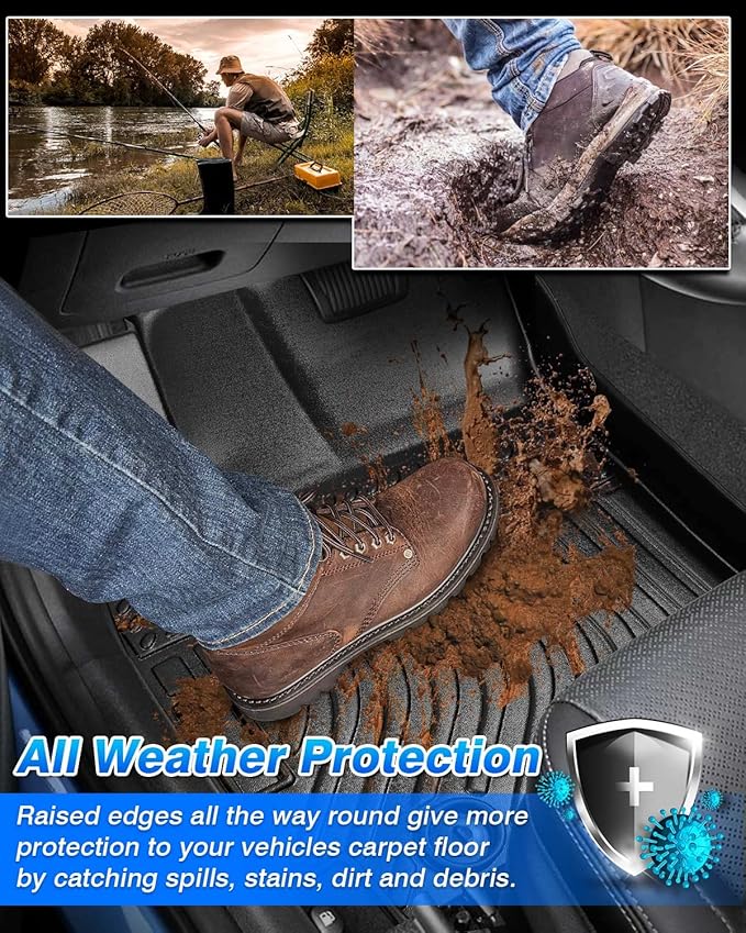 Cartist Floor Mats Custom Fit for Acura ILX 2013-2022 All Weather Floor Liners - Image 6
